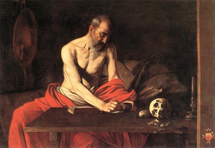 michelangelo merisi da caravaggio - Caravaggio - St Jerome, 1607.jpg