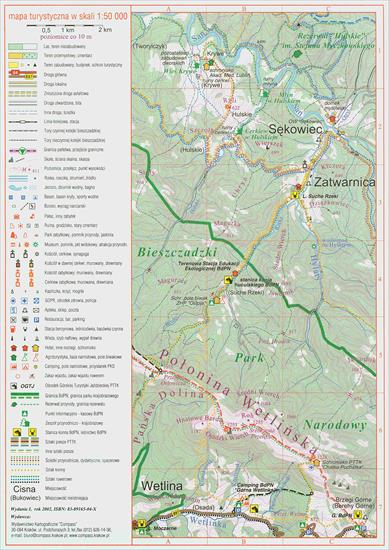 Mapy turystyczne i przewodniki - Sękowiec mapa turystyczna góry.jpg