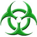 Ikony na pulpit - Biohazard - green.ico