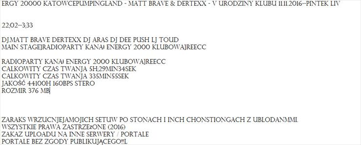ERGY 20000 KATOWCE - Matt Brave  Dertexx - V urodziny klubu 11.11.201... - OPJS 2.jpg
