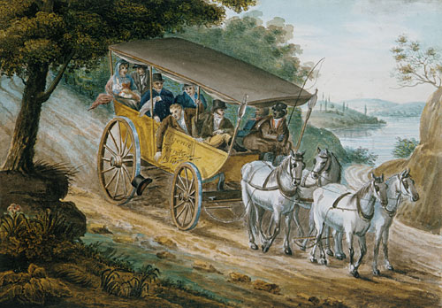 Svinin Pavel Petrovich 1787-1839 - Svinin_Pavel_Petrovich_Travel_By_Stagecoach_Near_Trenton_New_Jersey.jpg