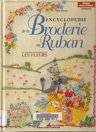 Czasopisma - Marie Pieroni - Encyclopedie de la Broderie au Ruban - Les Fleurs.jpg