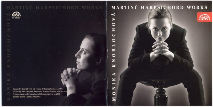 2005 - Martinu - Harpsichord Works, Monika Knoblochova - Martinu Hpscd Cover.jpg
