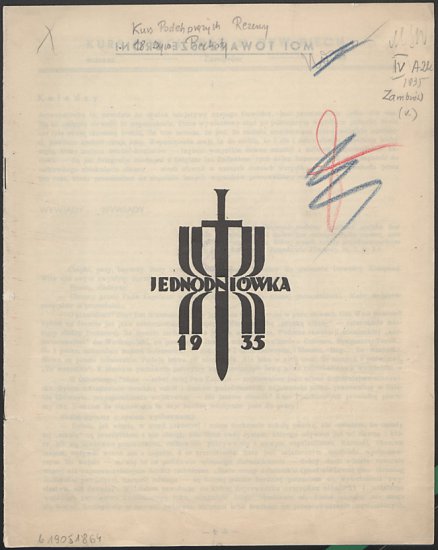 1935.03 Kurs Podch Rez 18 Dyw Piech Zambrów - 00001.jpg