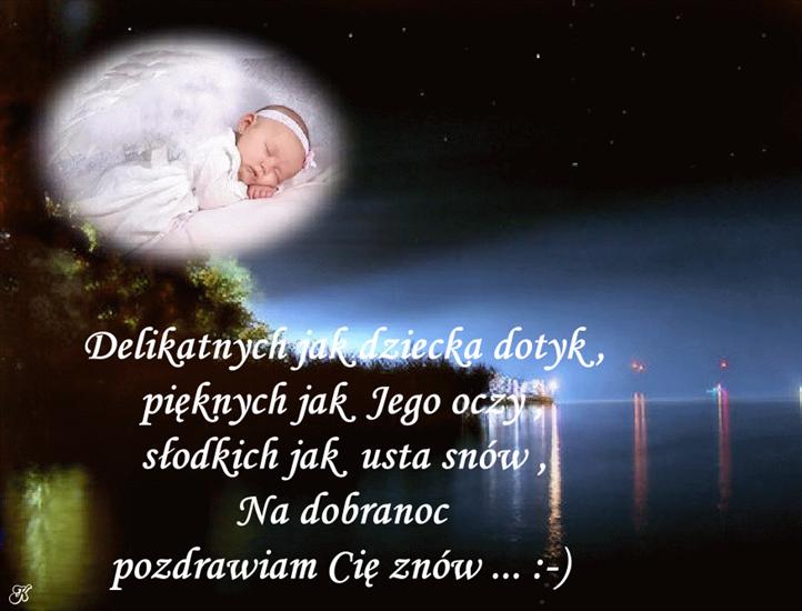 Gify-Dobranoc - dobranoc migajacy spokojnych snow jak dotyk dziecka .gif