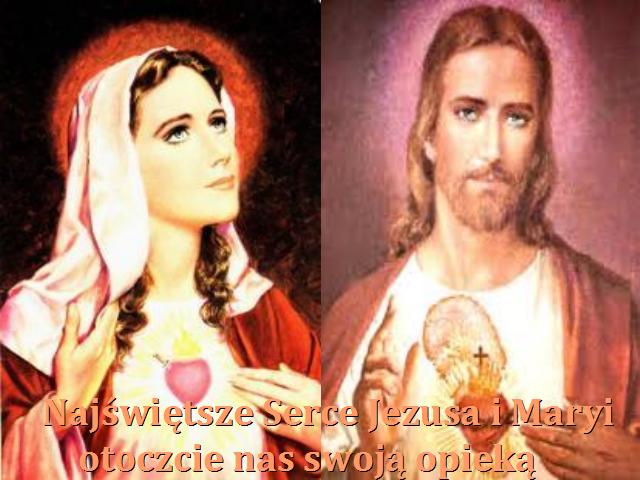 Arch.Michael - Najświętsze Serce Jezusa i Maryi otoczcie nas swoją opieką.jpg