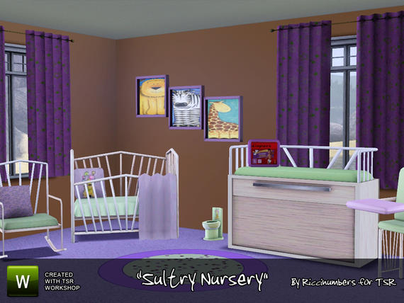 Pokój dziecięcy - Sultry Nursery.jpg