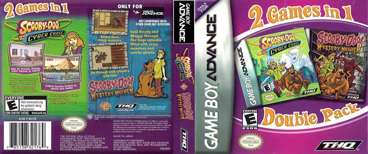  Covers Game Boy Advance - Scooby Doo Double Pack Game Boy Advance gba - Cover.jpg