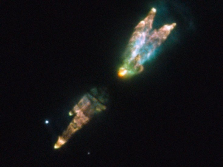 Fotki z teleskopu Hubblea - A dying stars toxic legacy.jpg