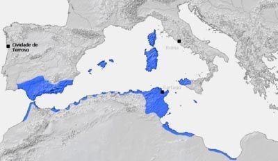 Rzym starożytny - geografia historyczna - obrazy - 16-14. Karagińskie państwo z przed I wojny punickiej.jpg