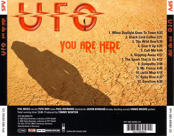 2004 - You Are Here - UFO - You Are Here - Trasera.jpg