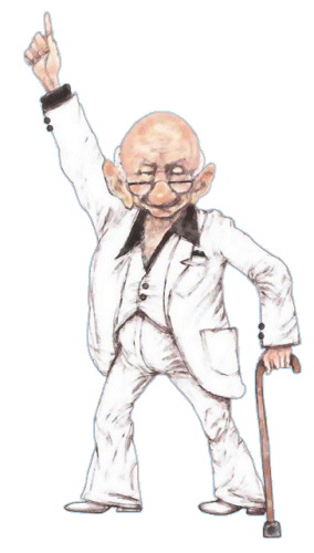 taneczne - dziadek tańczy..gif