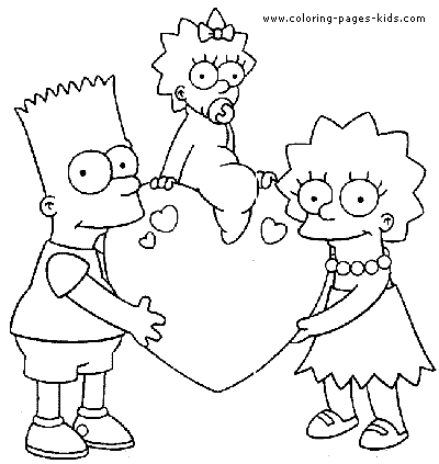 Simpsons - Simpsons - kolorowanka 110.gif