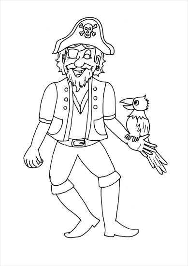 PIRACI - pirat z papuga.JPG