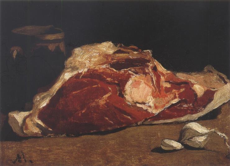 Obrazy - 040. Still Life with Meat 1862-1863.jpg