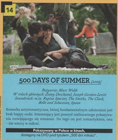 Recenzje i opisy ... - 500 Days of Summer 500 dni miłości 2009, reż. Ma...oretz, Matthew Gray Gubler. Film nr 8, VIII 2012.jpg