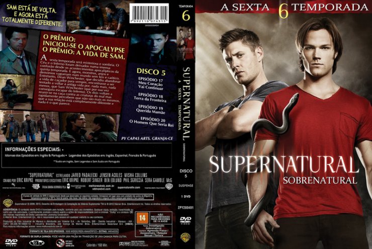 Okładki DVD Supernatural - sezon 6.jpg