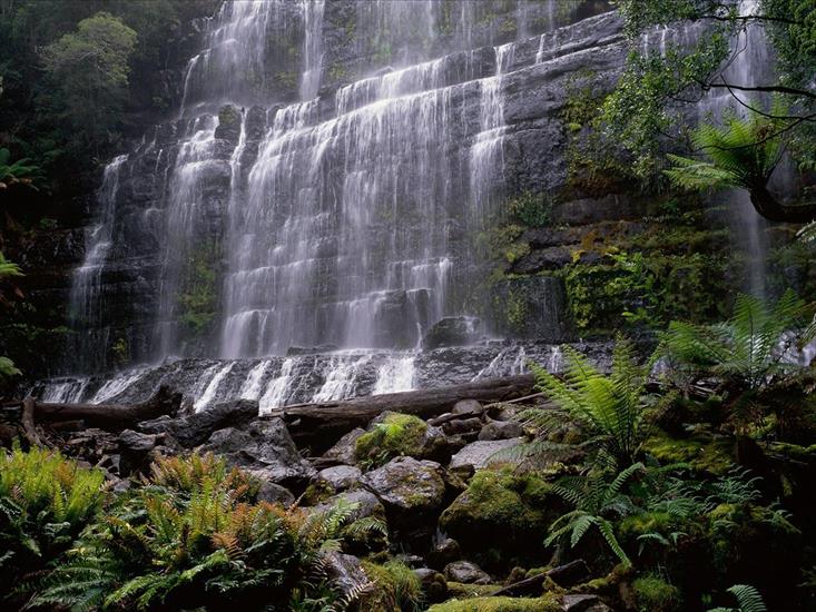 Australia - Australia,Russell Falls, Mount Field National Park, Tasmania.jpg