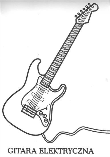 Instrumenty muzyczne-czarno-białe - kolorowanki-instrumenty muzyczne 012.jpg