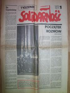 Pamiątki PRL lata 80 - Tygodnik Solidarność z dnia 3 kwietnia 1981 r.jpg