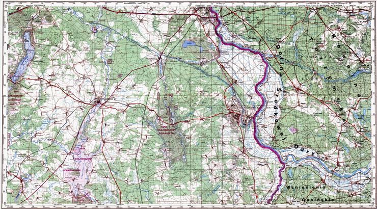 Wojskowa mapa Polski - n33-137-138-Eisenhuttenstadt.jpg