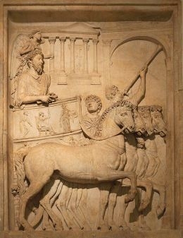 Rzym starożytny - wojskowe, cywine odznaczenia - obrazy - timthumb.php.jpg 17-9-18. Triumf Marka Aureliusza.jpg