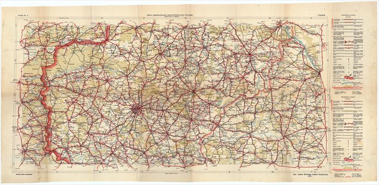 Mapy samochodowe - 1927 - MAPA_SAMOCHODOWA_RP_300K_ARK.2_POZNAN.jpg
