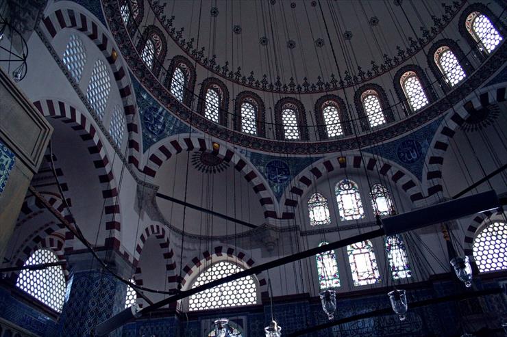 Architecture - Rustem Pasha Mosque in Istanbul - Turkey domes.jpg