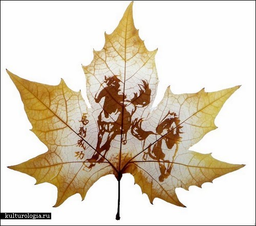 Obrazy na liściu - leaf-carving5.jpg