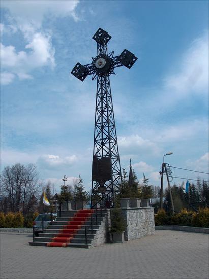 Zakopane_Krzeptowki - Zakopane_Krzeptówki_replika_krzyż_Giewont.JPG