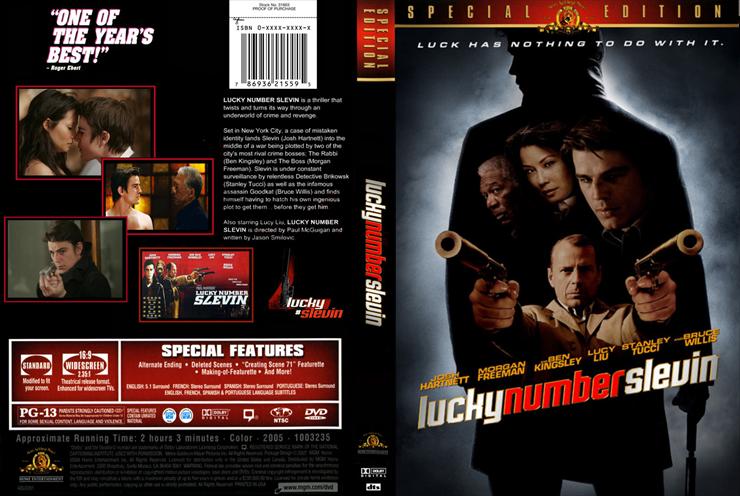 Okładki DVD  - Zabójczy numer - Lucky Number Slevin custom - front.jpg