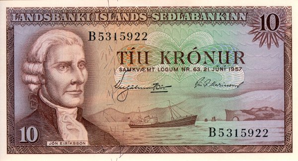ISLANDIA - 1957 - 10 kronur a.jpg