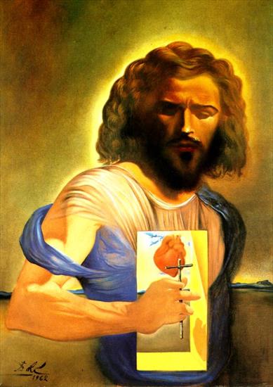 Salvador Dali - ponad 620 - 1962_10_The Sacred Heart of Jesus, 1962.jpg