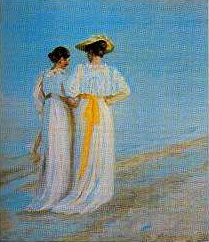 Malarstwo - 019 Michael Ancher Dwie kobiety na plaży.jpg