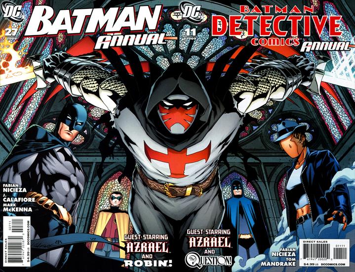 Batman Annuals 01-XX 28 1961-20xx - Batman Annual 027-Detective Annual 011-Joined covers 2009.jpg