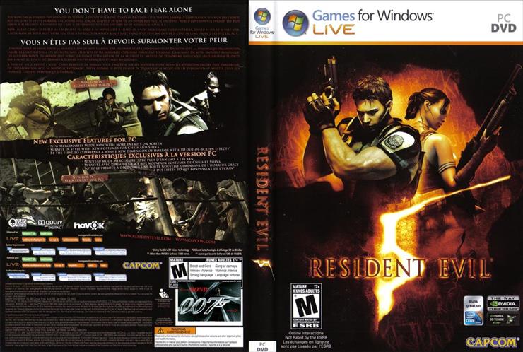  Okładki Płyt DVD i CD Gier PC  - Resident_Evil_5-front.jpg