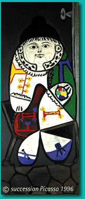 Picasso 1948 - Picasso Claude en costume polonais. 23-October 1948. 120 x 5.jpg