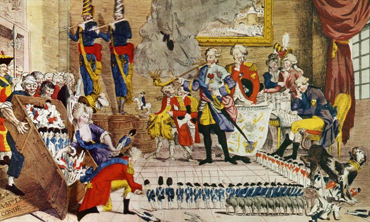 Iconographie De L... - 1792 Les immigres Grande armee du ci devant prince de Conde Estampe.jpg
