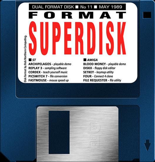 ST-Amiga Format Remade Disks, Labels  .adfs - ST_Amiga_Format_Issue_011_1989-05Future_PublishingGBDisk_1_of_1_.png