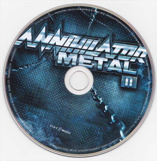 Annihilator - Metal II 2022 Flac - CD.jpg
