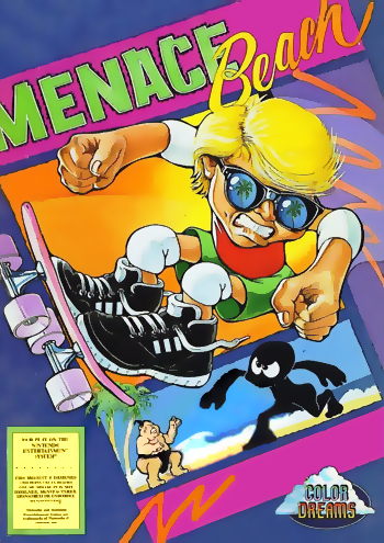 NES Box Art - Complete - Menace Beach USA Unl.png