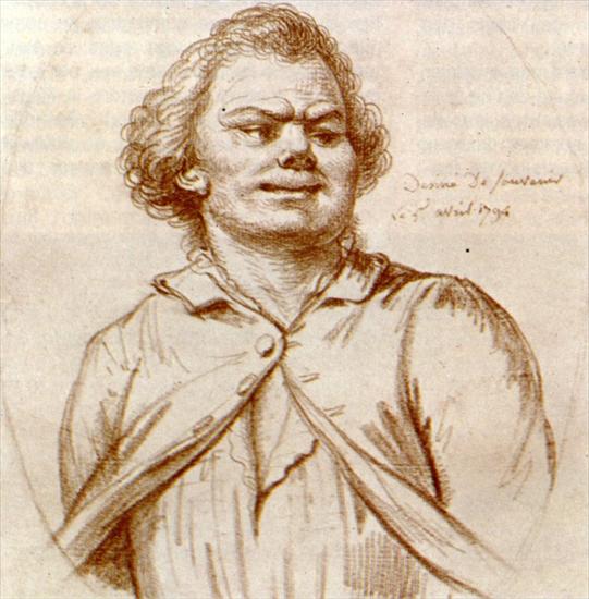 Iconographie De La Revolution Francaise 1789-1799 - 1794 04 05 Danton le jour de son execution Dessin de Wile Fils.jpg