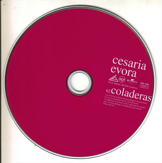 Cesaria Evora - Anthologie Mornas  Coladeras 2002 - Cesaria Evora - Anthologie - Mornas  Coladeras - Cd 2.jpg