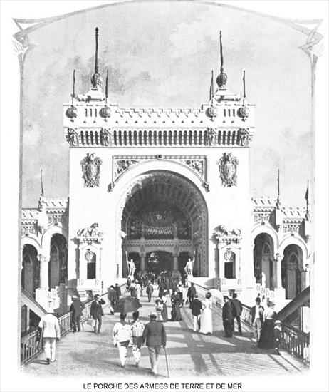 Exposition Universelle 1900 - Exposition Universelle 1900 LE PORCHE DES ARMEES DE TERRE ET DE MER.jpg