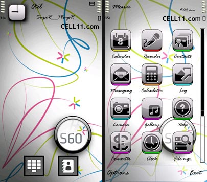 15 Themes for Nokia Symbian3 Phones .sis - 66-S60-White.jpg