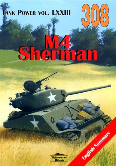 Wydawnictwo Militaria I - WM-308-Ledwoch J.-Czołg średni M4 Sherman.jpg