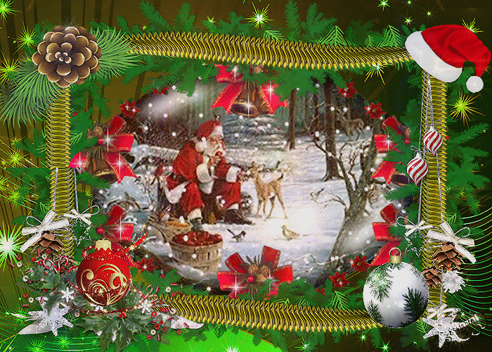 Boże Narodzenie3 - Mikołaj w drodze.gif