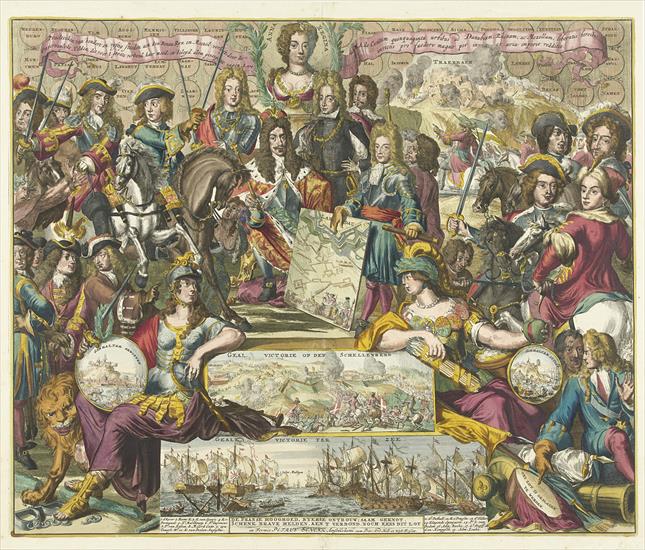 Stare ryciny - Allegorie op de overwinningen van de Geallieerden in 1704.jpg